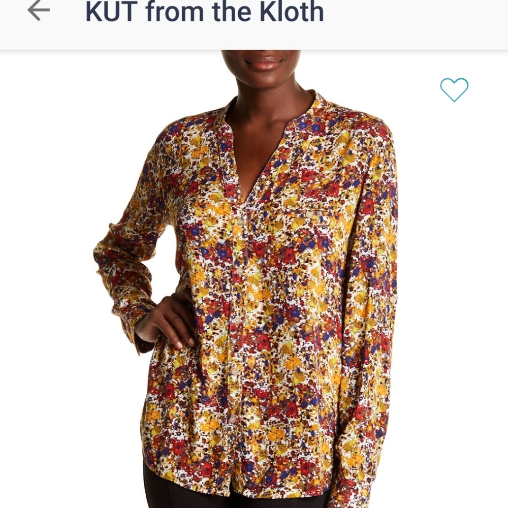 KUT From The Kloth Jasmine Blouse